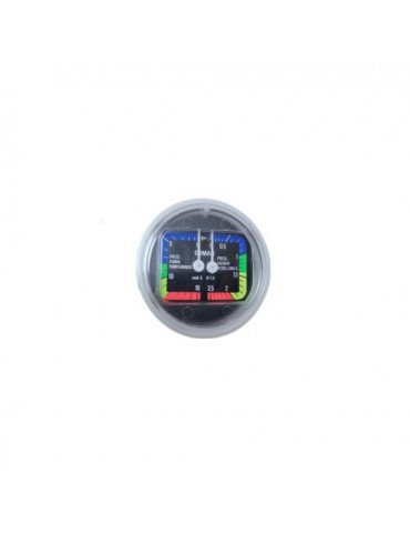 8A21109 (700701) Манометр 2 шкалы D.63mm 0-2.5/0-16 BAR | 